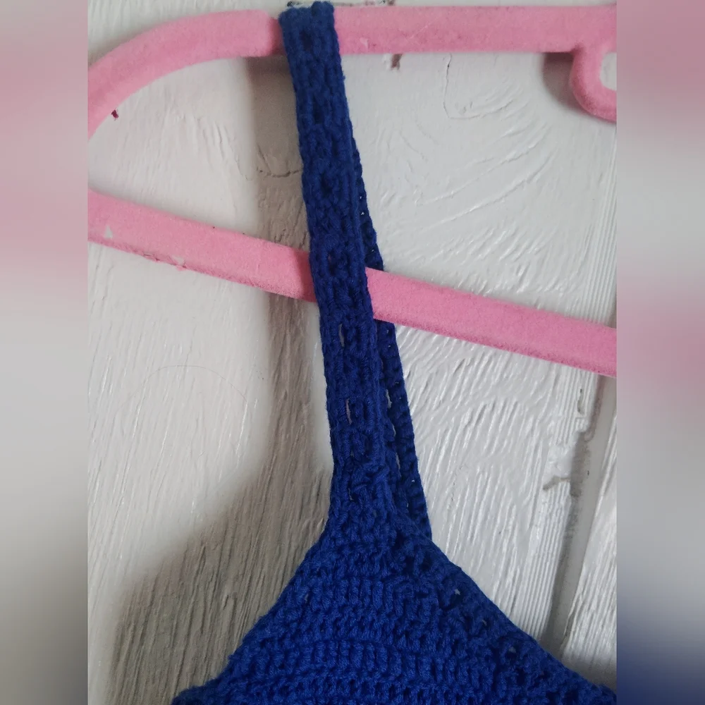NWOT!! Free People, Crochet Berkinertte Brami Top. Size XS